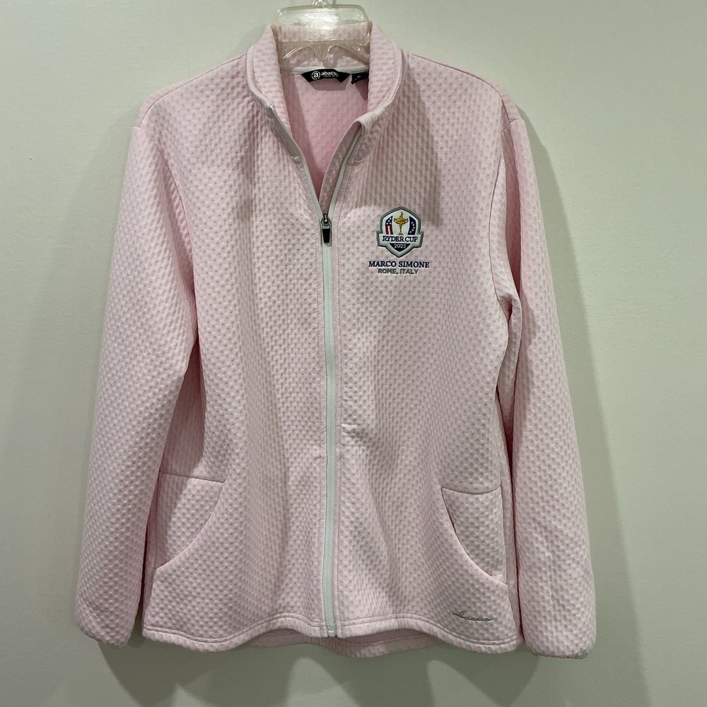 Abacus Sportswear Golf Jacket Womens  Size XL Ryder‎ Cup 2023 Marco Simone Golf